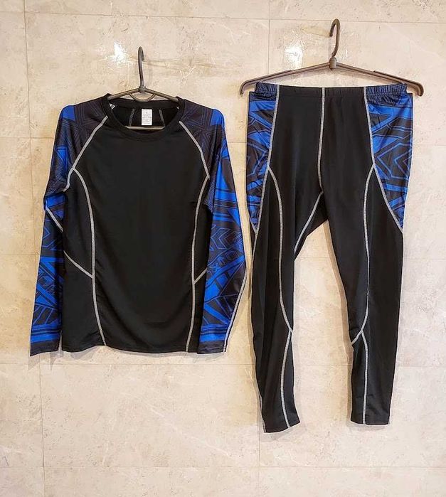 ММА, Рашгард 2в1 для фітнесу, Термобілизна, Crossfit, Компресіон одяг