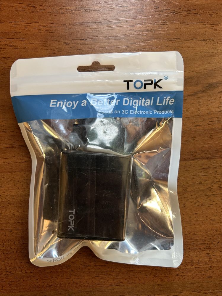 Мережевий зарядний пристрій TOPK B348Q 30W