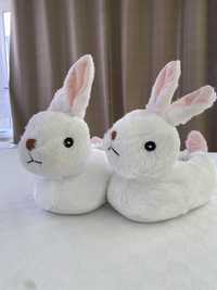 Pantufas Sapatinhos Peluches Coelhinhos e Elefantes