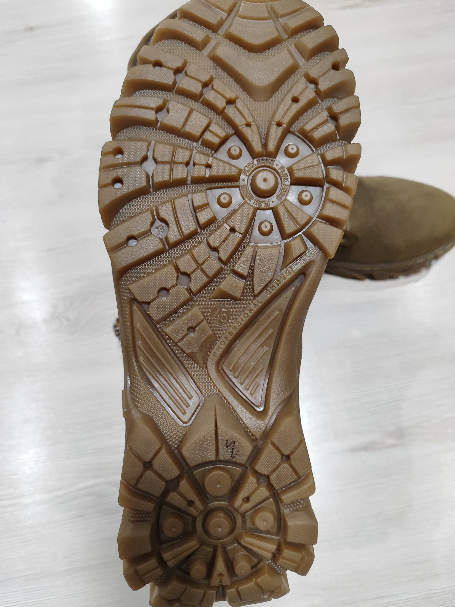Зимние Берцы кожаные. Кайот. 45р