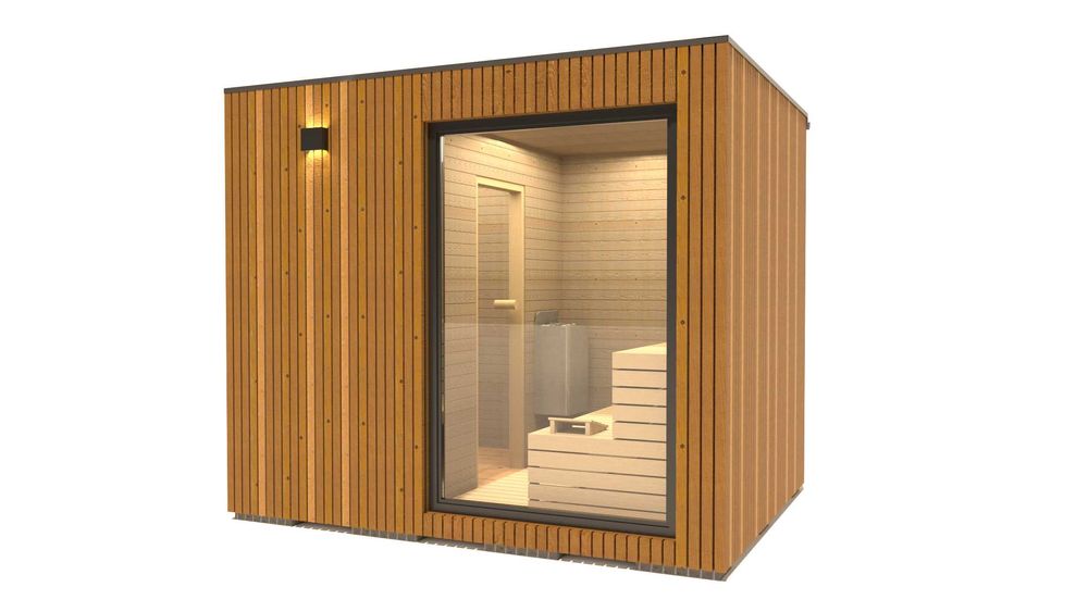 Sauna ogrodowa Elsa 300 cm x 235 cm