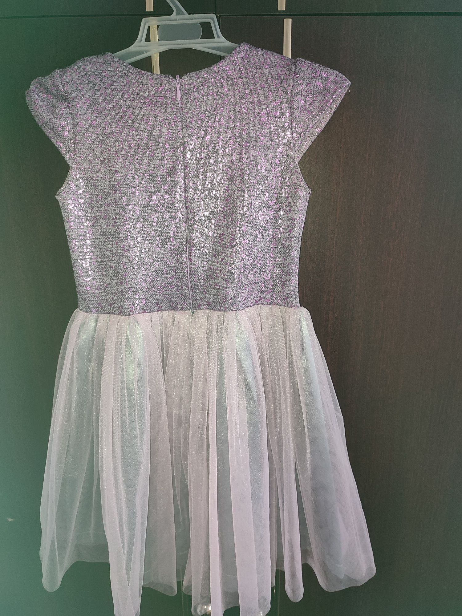 Дитяче фіолетове плаття