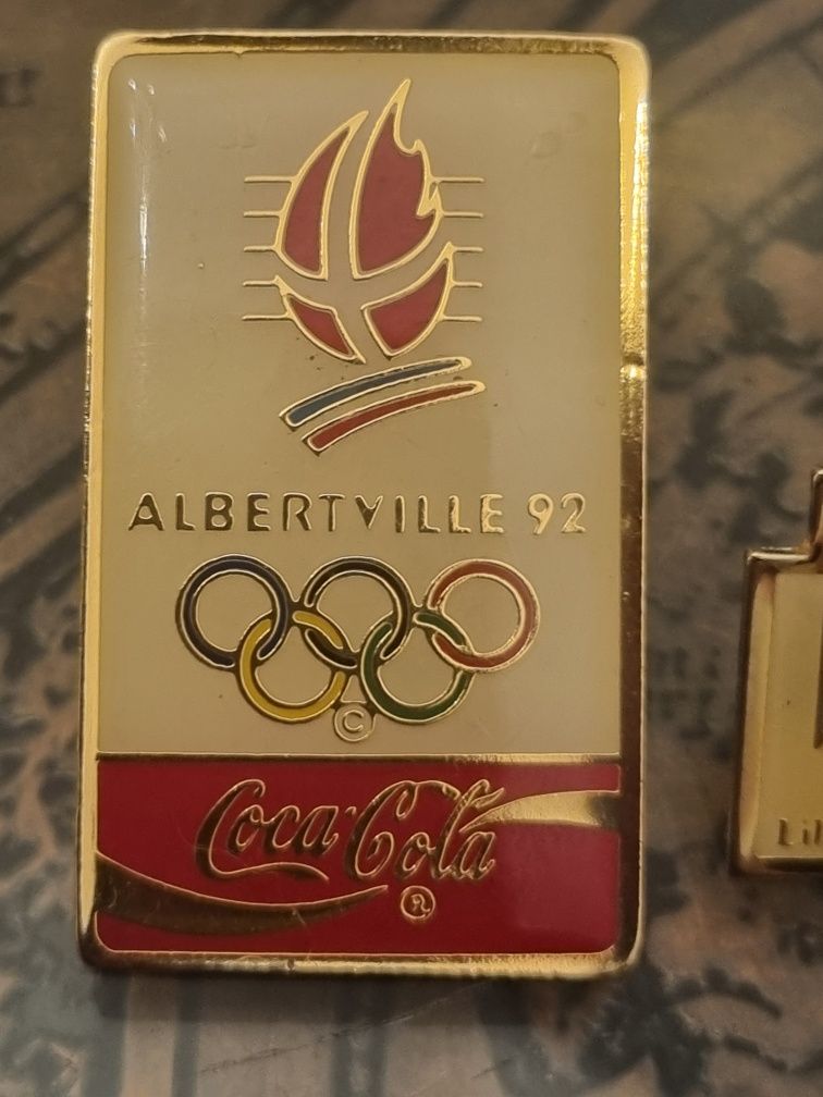 Pamiątka sportowa - coca-cola Olimpiada/1992 ,1994