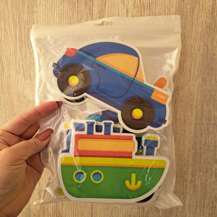 Набор для купания ХОКО EVA Транспорт (6 шт)