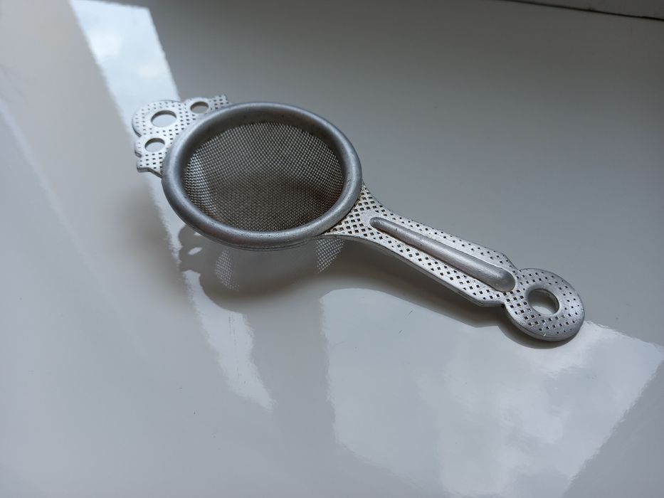 Ситечко для чая алюминиевое ретро винтаж времен ссср сито