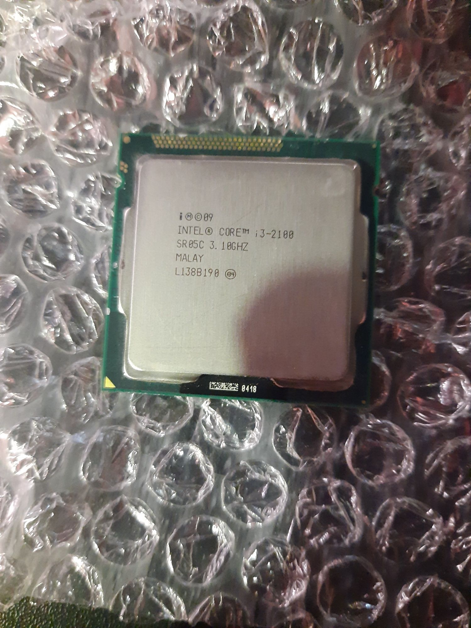 Процессор Intel Core i3-2100 3.1 GHz s1155 Б/у
