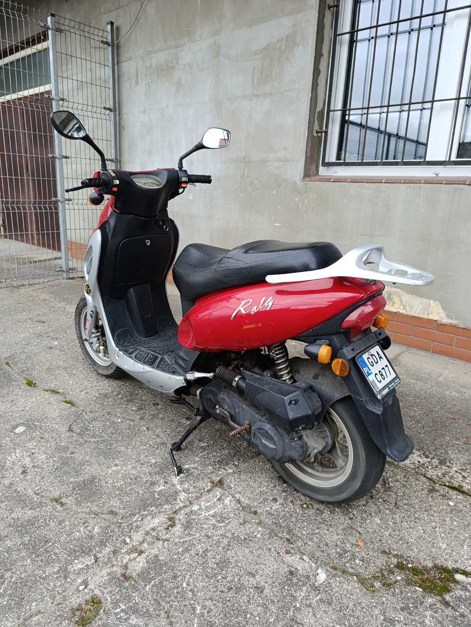 skuter KYMCO TopBoy, 50cm, 4 suw, 7400km przebiegu, stan BDB,