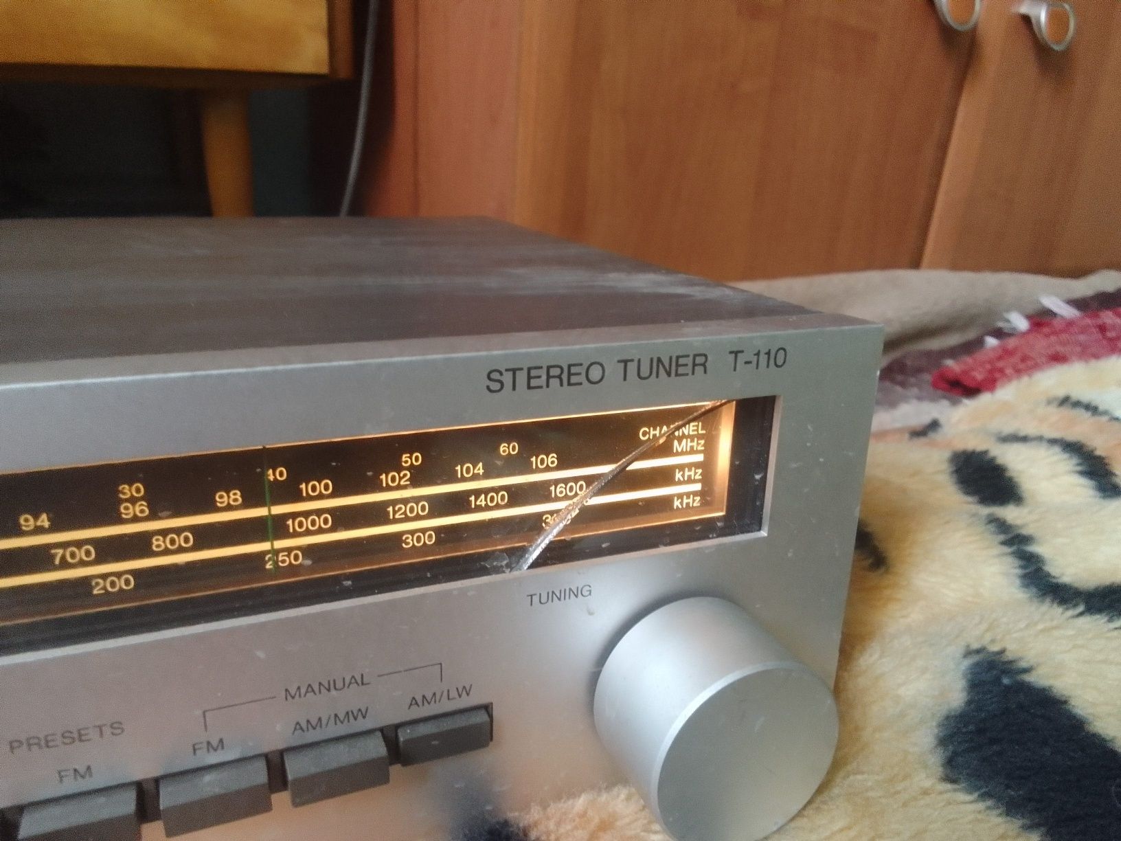 Zestaw Blaupunkt cassete deck i tuner