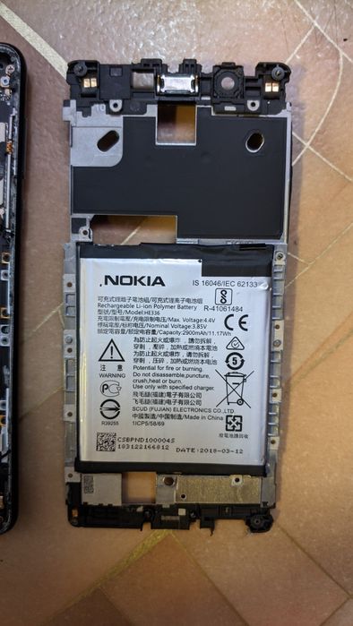 Продам рабочие запчасти к смартфону Nokia 5(Ta-1053)