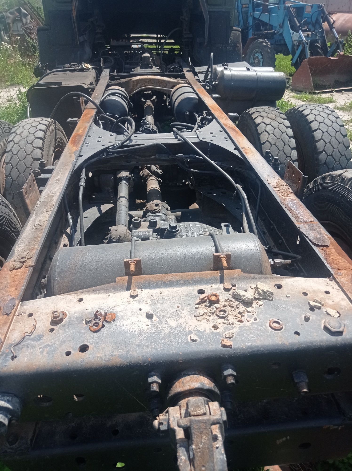 Кабіна автомобіля Камаз бувша у використані.