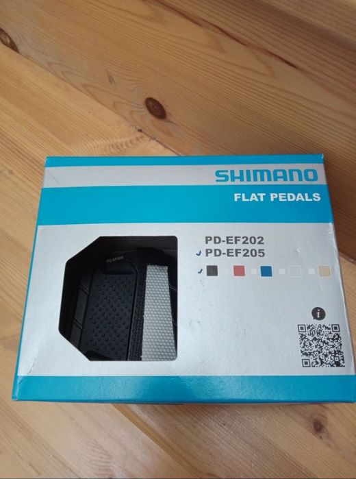 Pedały platformowe Shimano PD-EF205. Pedały do roweru.