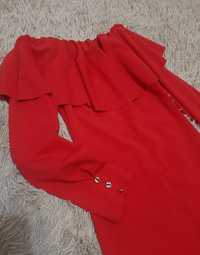 Червоне плаття розмір С М. Чорні 38