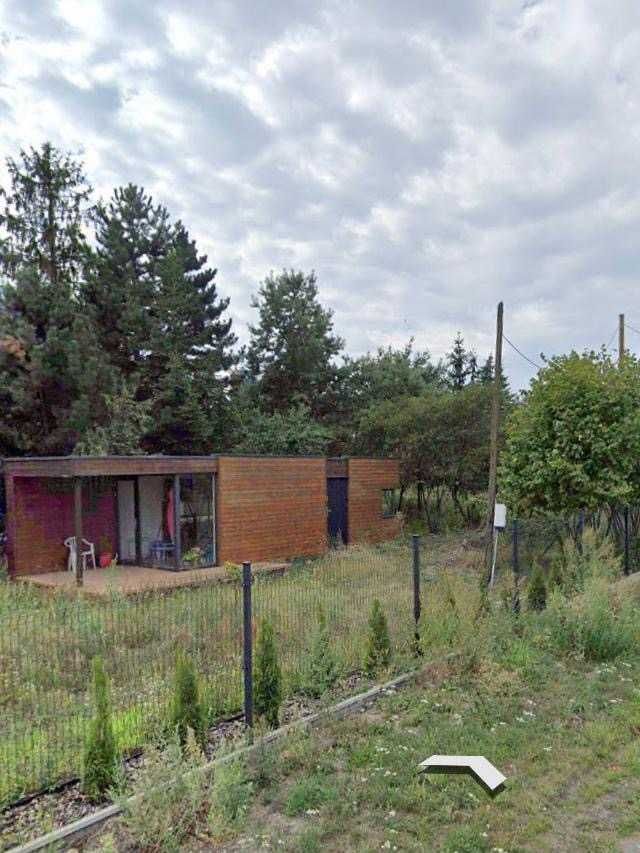 Domek modułowy całoroczny 25 m2 z zadaszonym tarasem