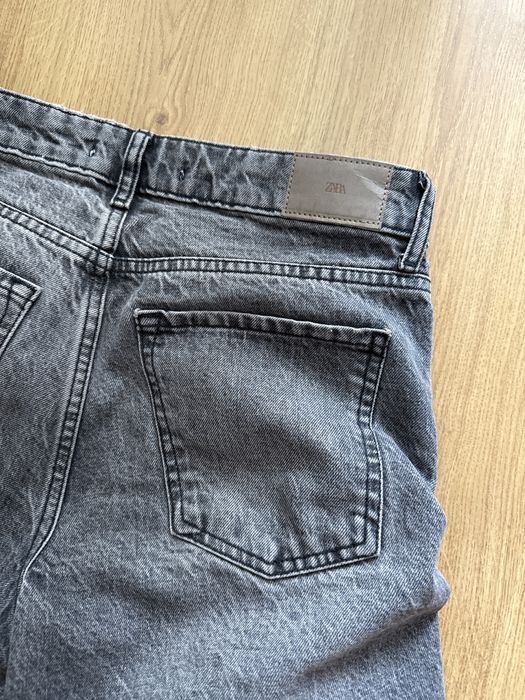 Сірі джинси zara жіночі