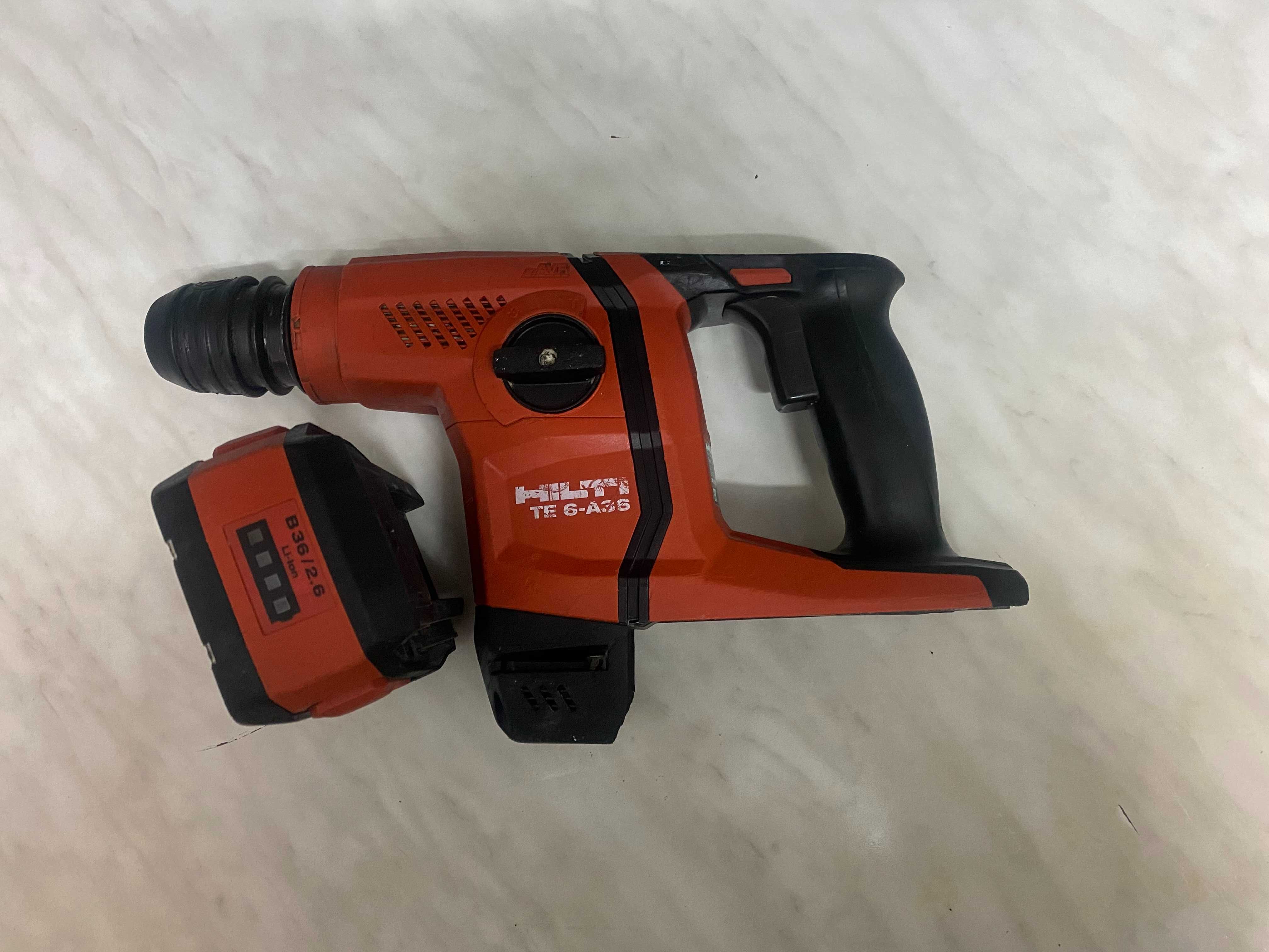 Młotowiertarka HILTI TE 6-A36 sds plus + aku B36/2.6Ah