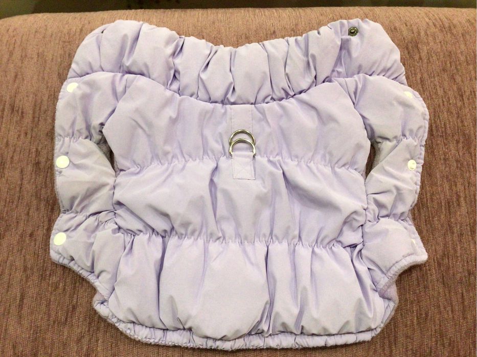 Зимняя жилетка для щенков маленьких пород собак