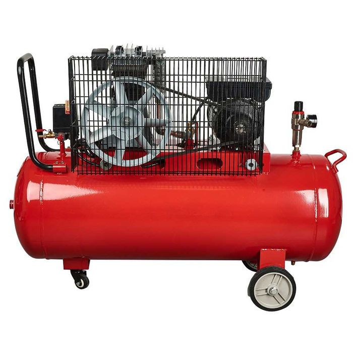 Компресор повітряний 100л Vitals Master GK100.j652-10a 290л на виході