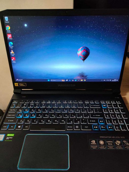 Продам ноутбук Acer Predator_i7-9750H/16/512/GTX1660Ti