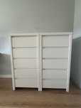 Komoda Kaspian Black Red White (1 lub 2 sztuki)