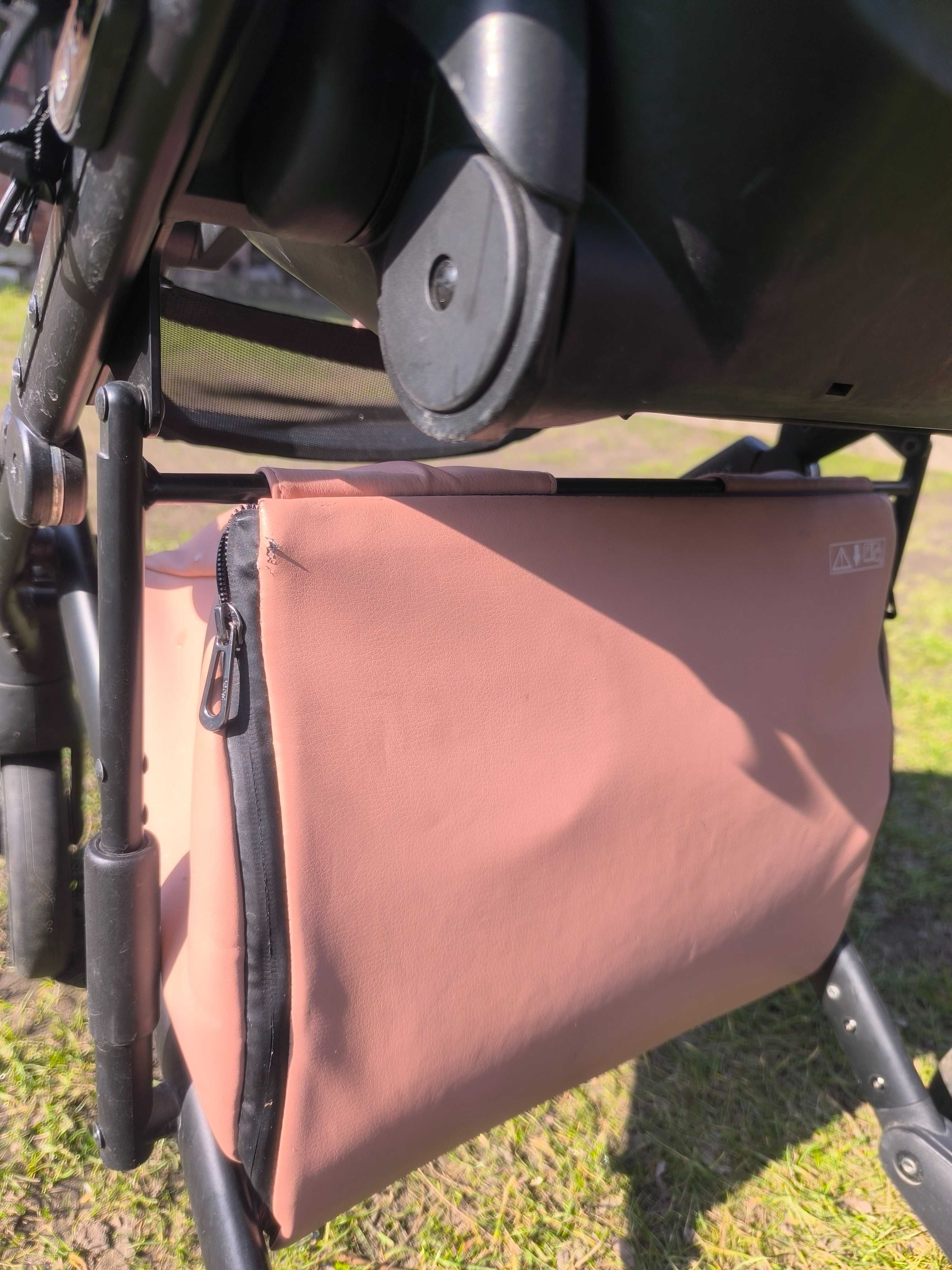 Wózek anex e/type peach 2w1