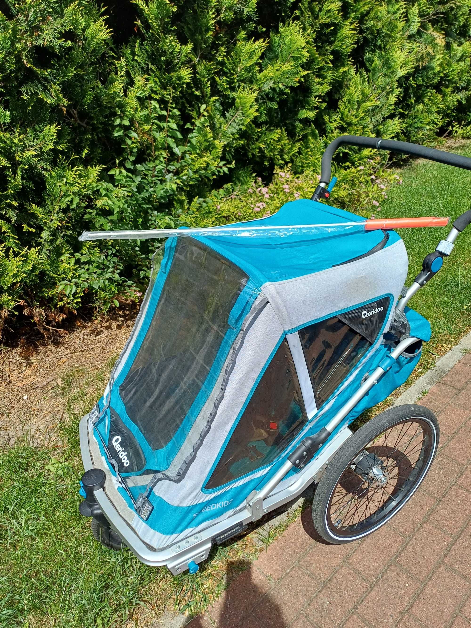 Przyczepka rowerowa  Qeridoo speedkid 2