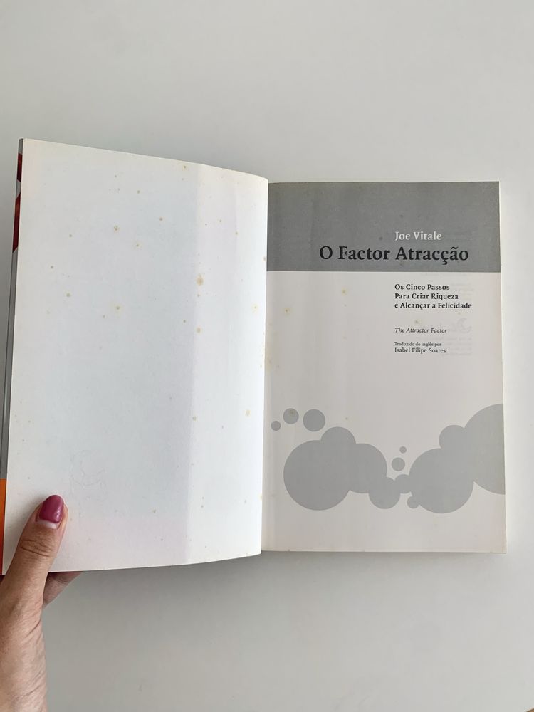 Livro “O Fator Atracção” de Joe Vitale