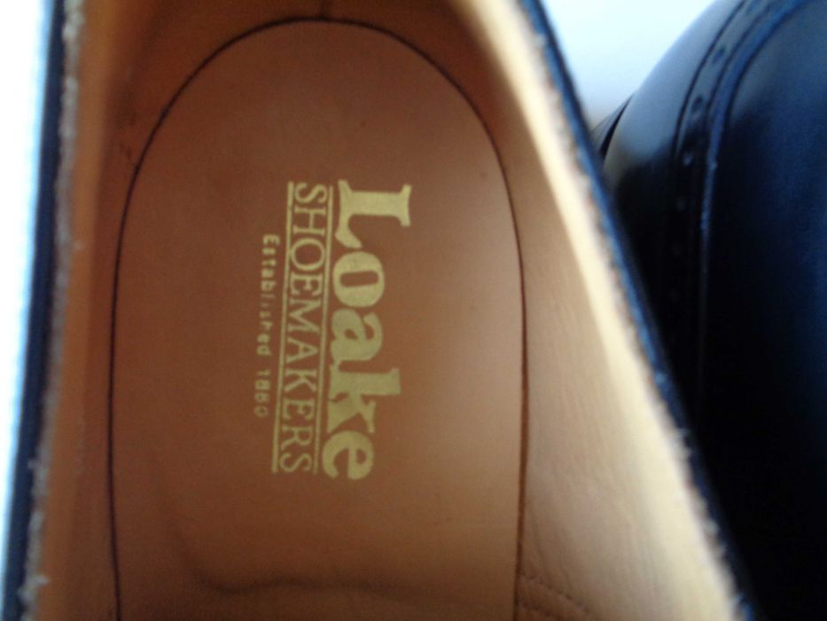 Buty brogsy oxfordy Loake 7,5/41,5