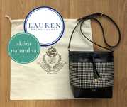 Nowa Ralph Lauren Debby worek bucket bag skórzana skóra naturalna