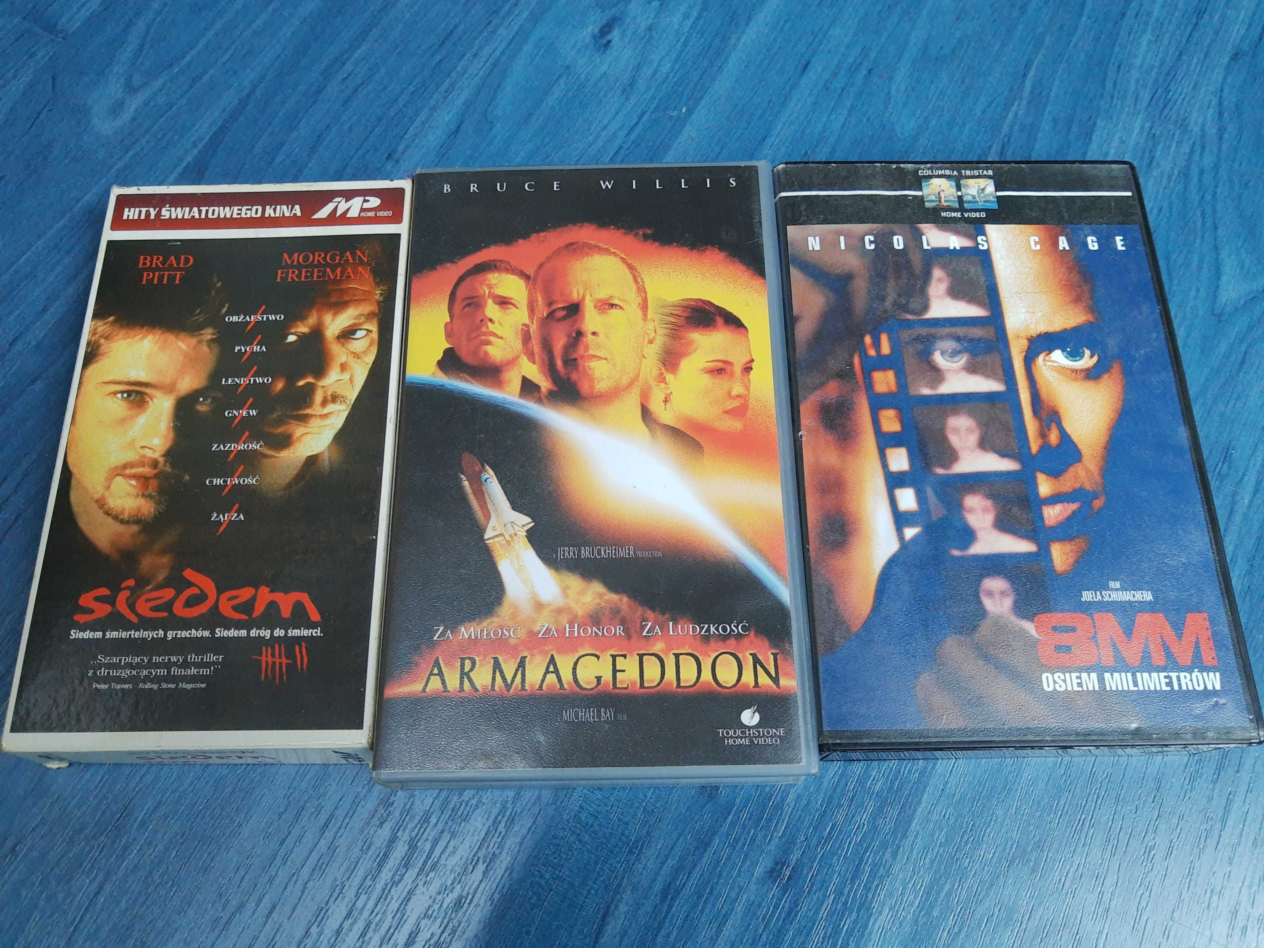 Filmy VHS Armageddon, Siedem, Osiem milimetrow