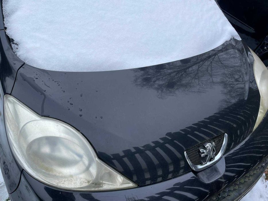 Maska Pokrywa Przód ORG. Peugeot 107 nr. Lak. EXZ Czarna Do Założenia