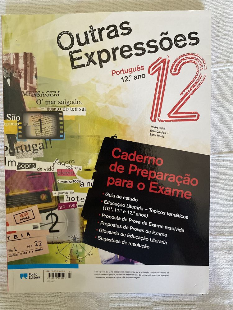 Caderno de Atividades “Outras Expressões” Português 12.° - Porto Edit.
