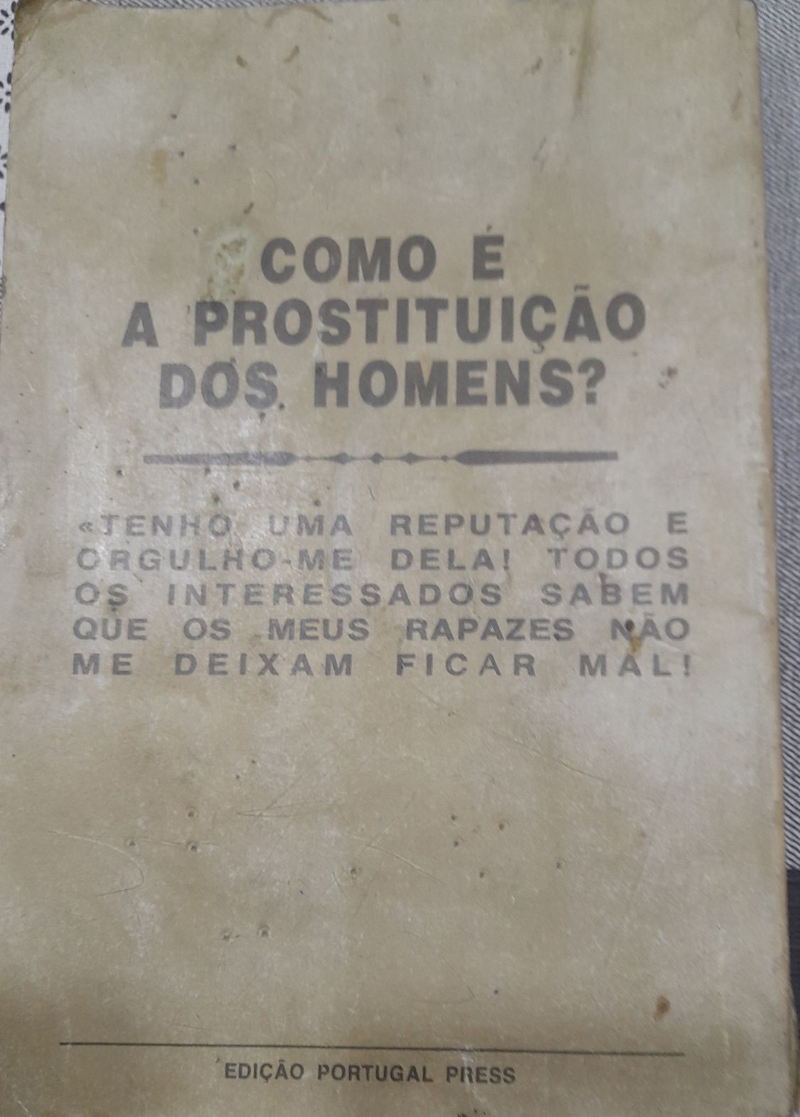 Livro Os Putos de Onyx D'Or - 1976