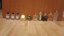 Zestaw drogich perfum
