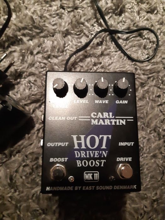 Carl Martin Hot Drive'n Boost MkII - overdrive + boost Denmark