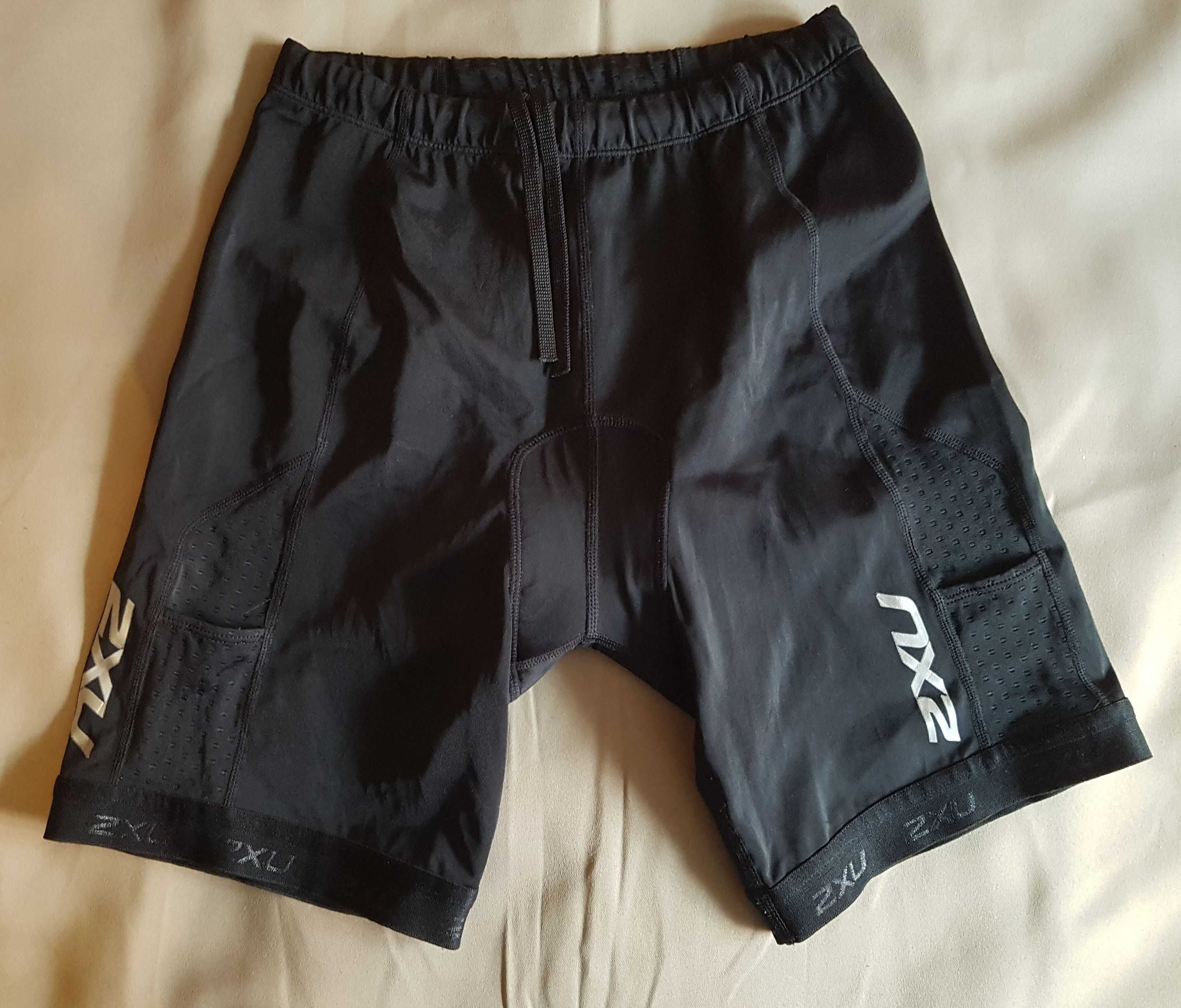 2XU treningowe krótkie spodenki szorty damskie/męskie M bdb+