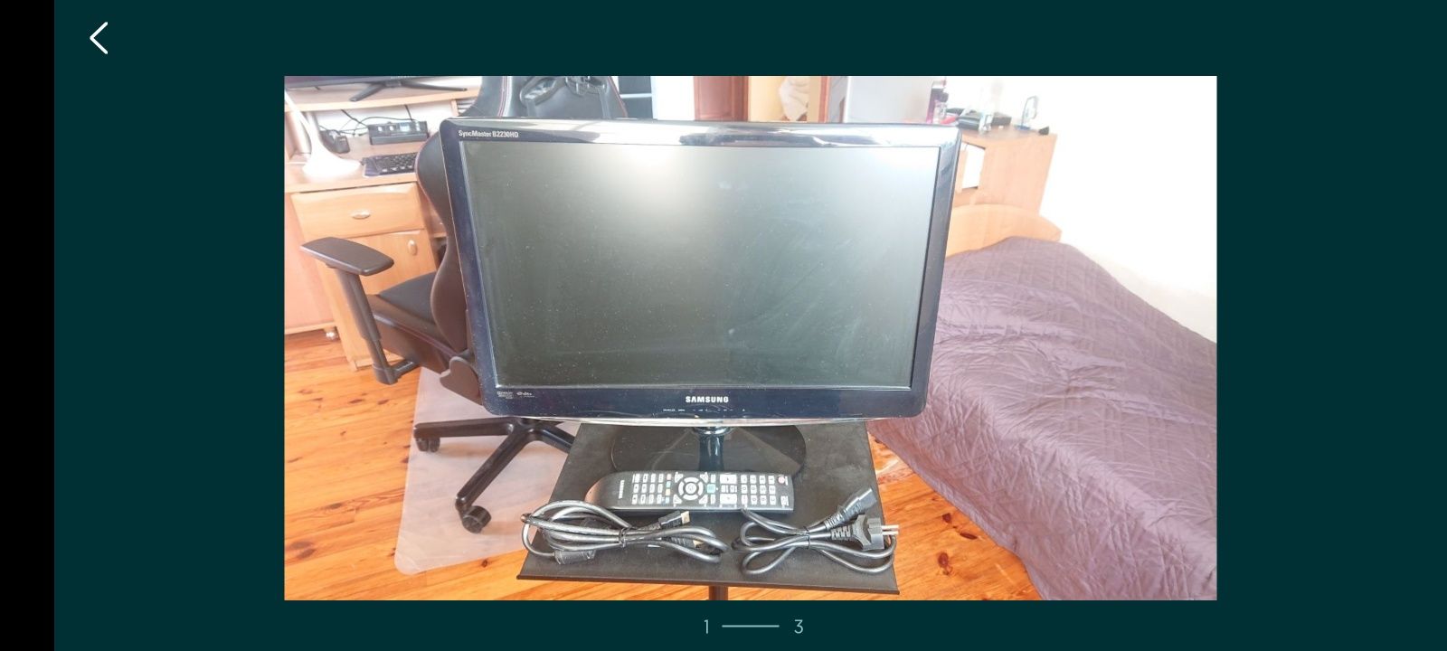 Monitor + TV Samsung Syncmaster B2230HD