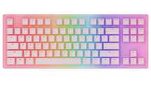 Klawiatura Akko 3087 Sakura Jelly różowa Podświetlana RGB