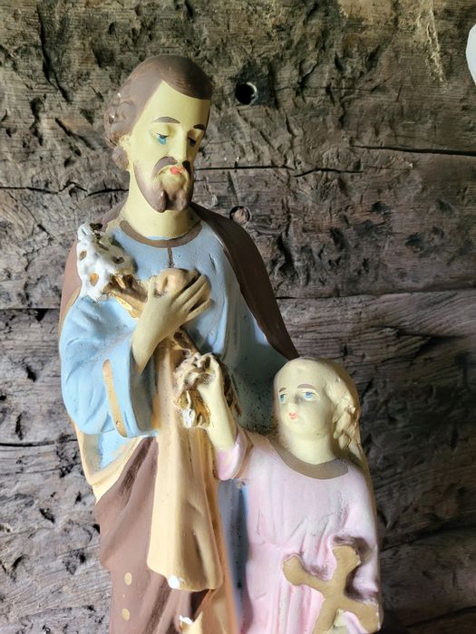 Święty Józef stara figurka