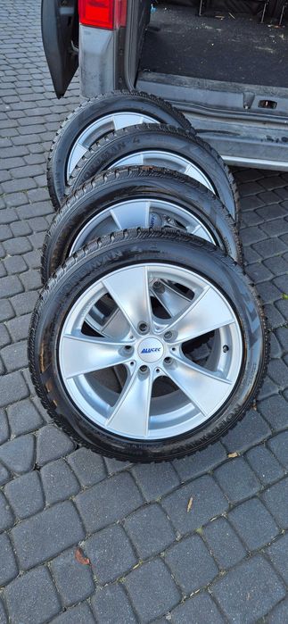 Koła zimowe et34 8J 225/50r17 5x120 oc 72.5mm Alutec