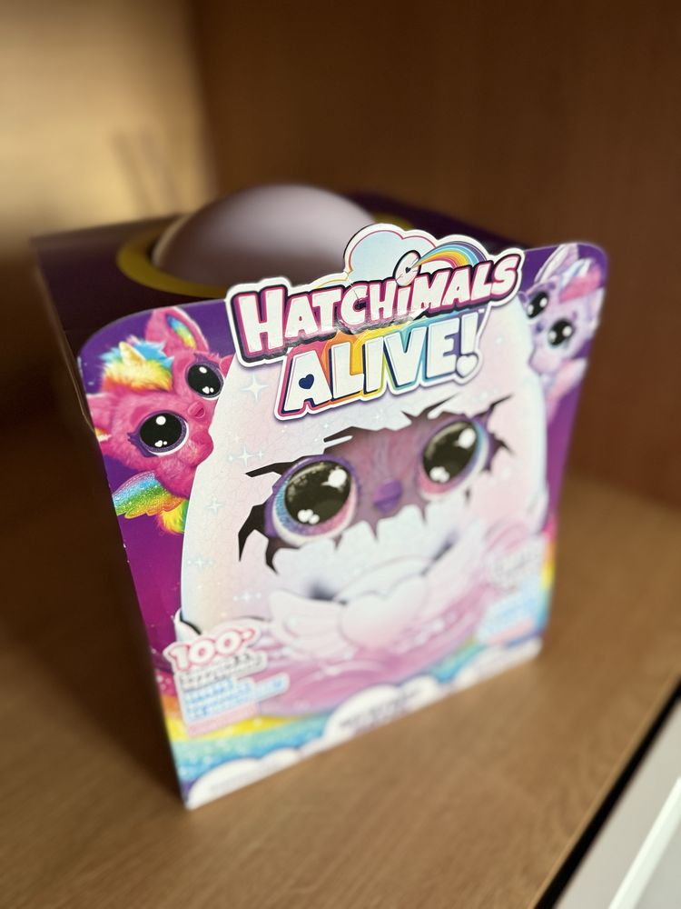 Hatchimals Alive Mystery Hatch Pufficorn інтерактивна іграшка яйце