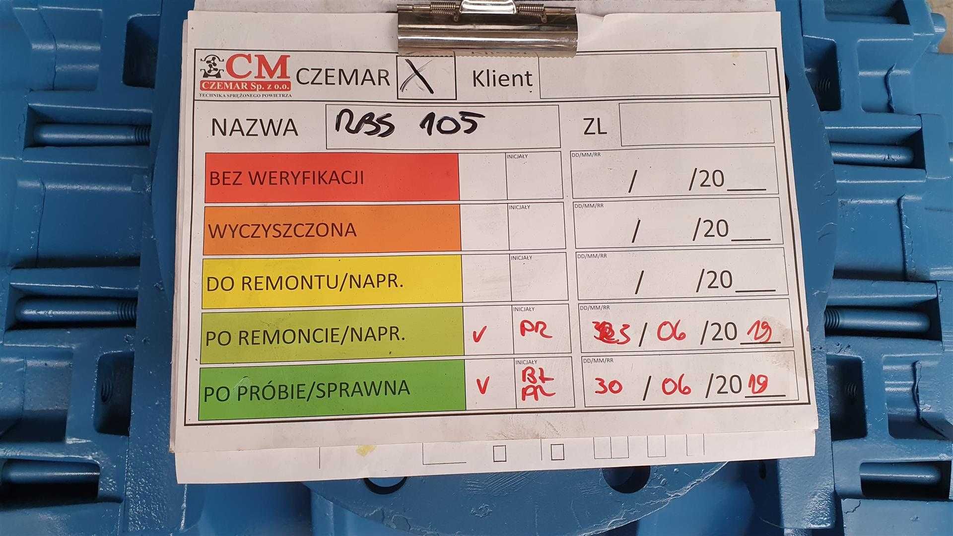 SPRAWNY!!! Stopień dmuchawy Robuschi RBS105 Po remoncie, S007380