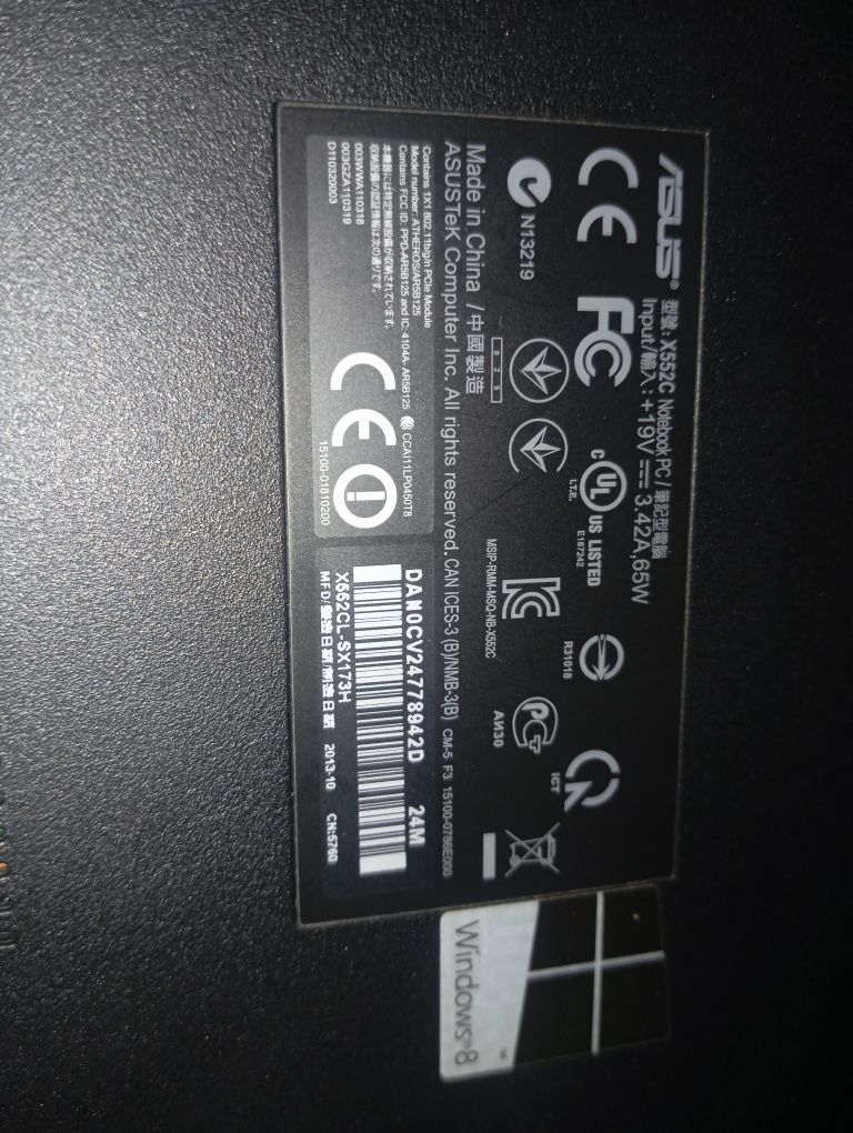 Asus cori i3 ssd