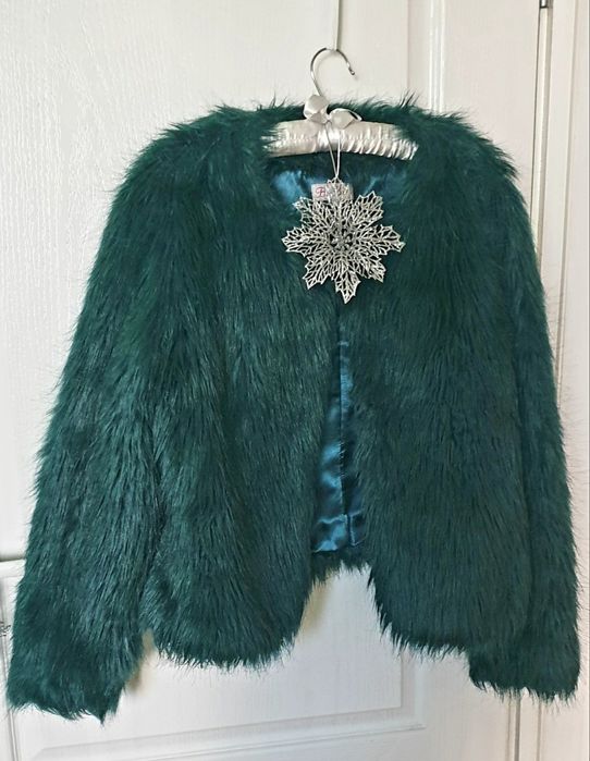 Futro, futerko szmaragdowe Be Beau