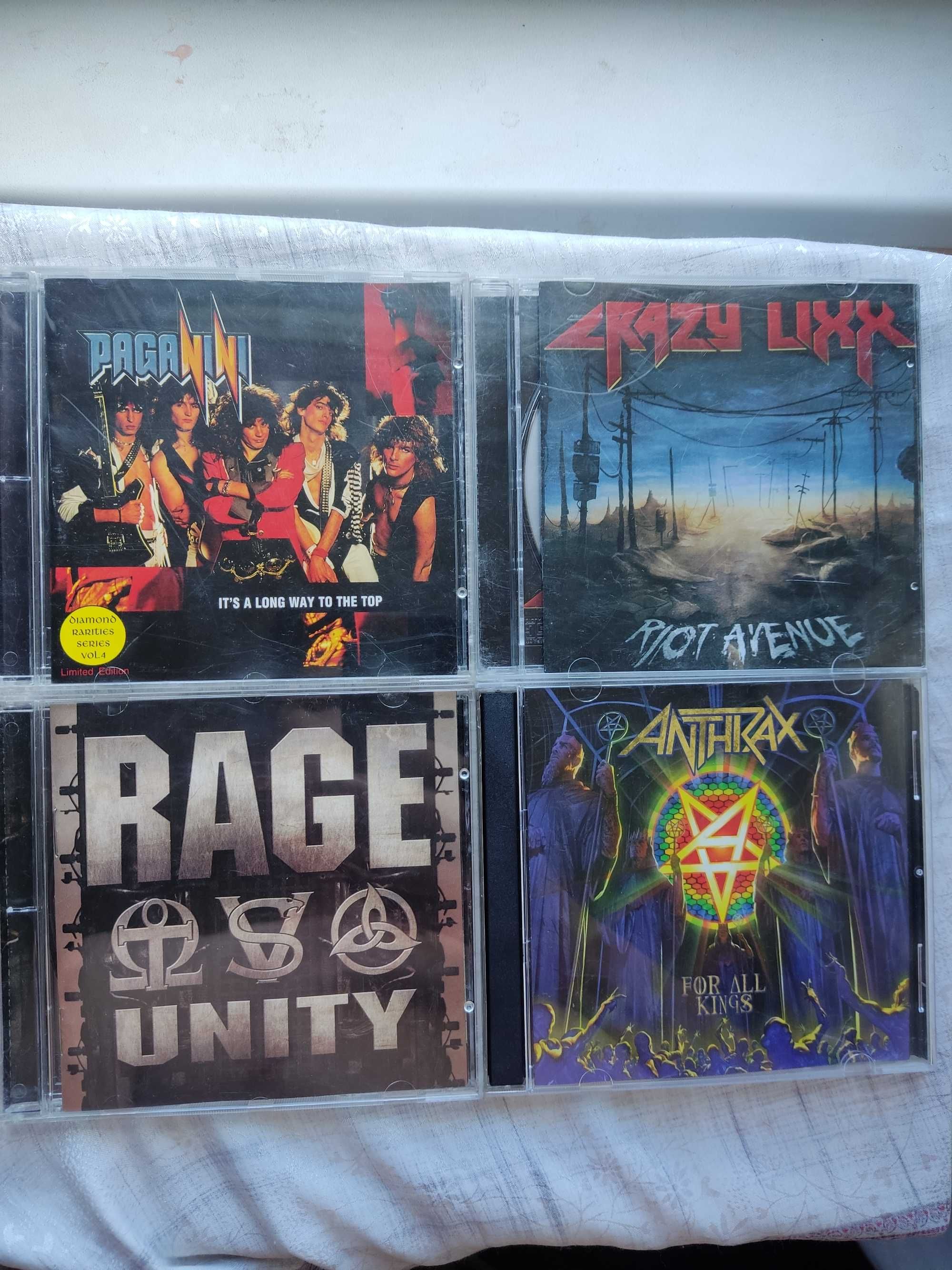 CD диск рок Paganini Crazy lixx Anthrax AcDc