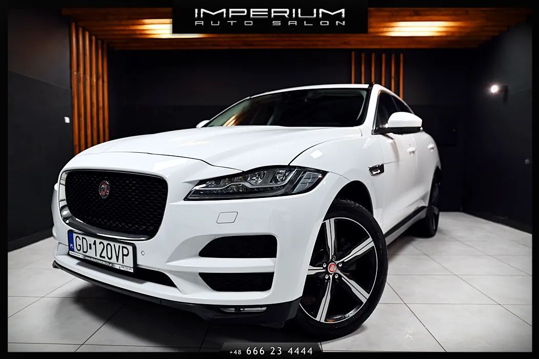 Jaguar F-Pace 2.5 Turbo 250km R-sport Jak Nowy 14 TYS PRZEBIEG Zarejestrowany