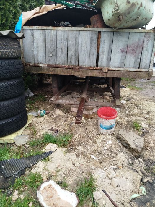 Тракторний причіп одномісний бу