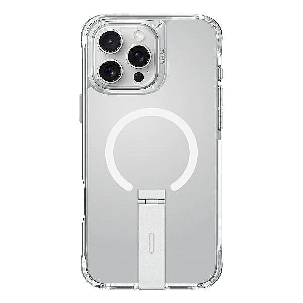 UNIQ etui Eleva with Vertica Stand iPhone 16 Pro Max 6.9" przeźroczyst