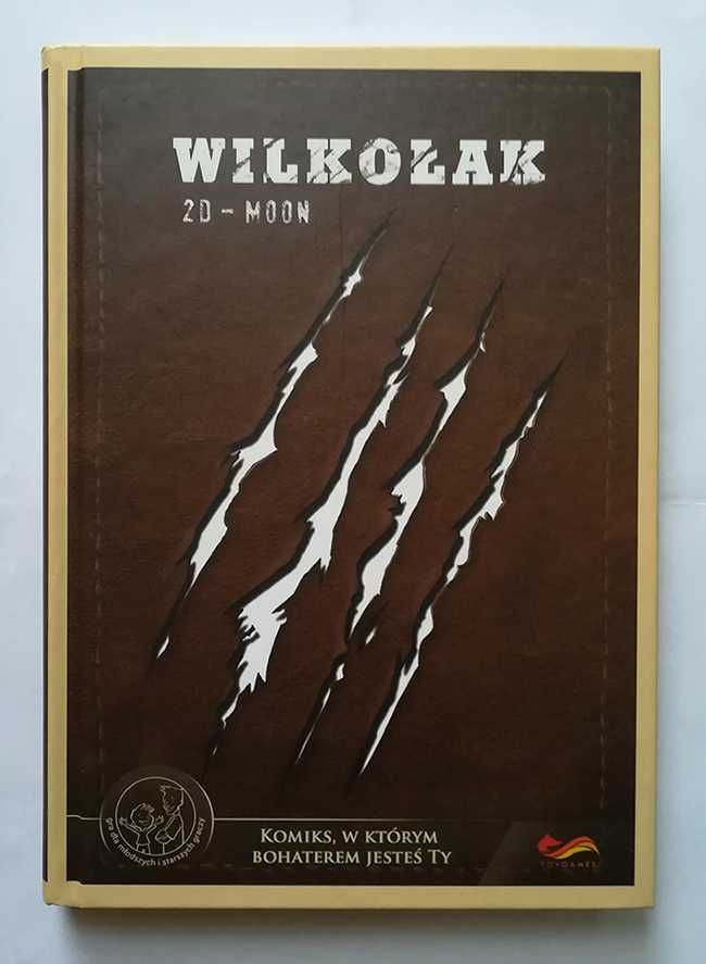 Wilkołak - Moon - Komiks paragrafowy - Okazja!!! Tanio!!!