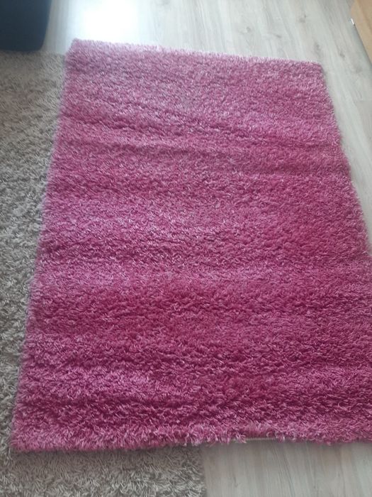 Dywan shaggy 120x170 różowy