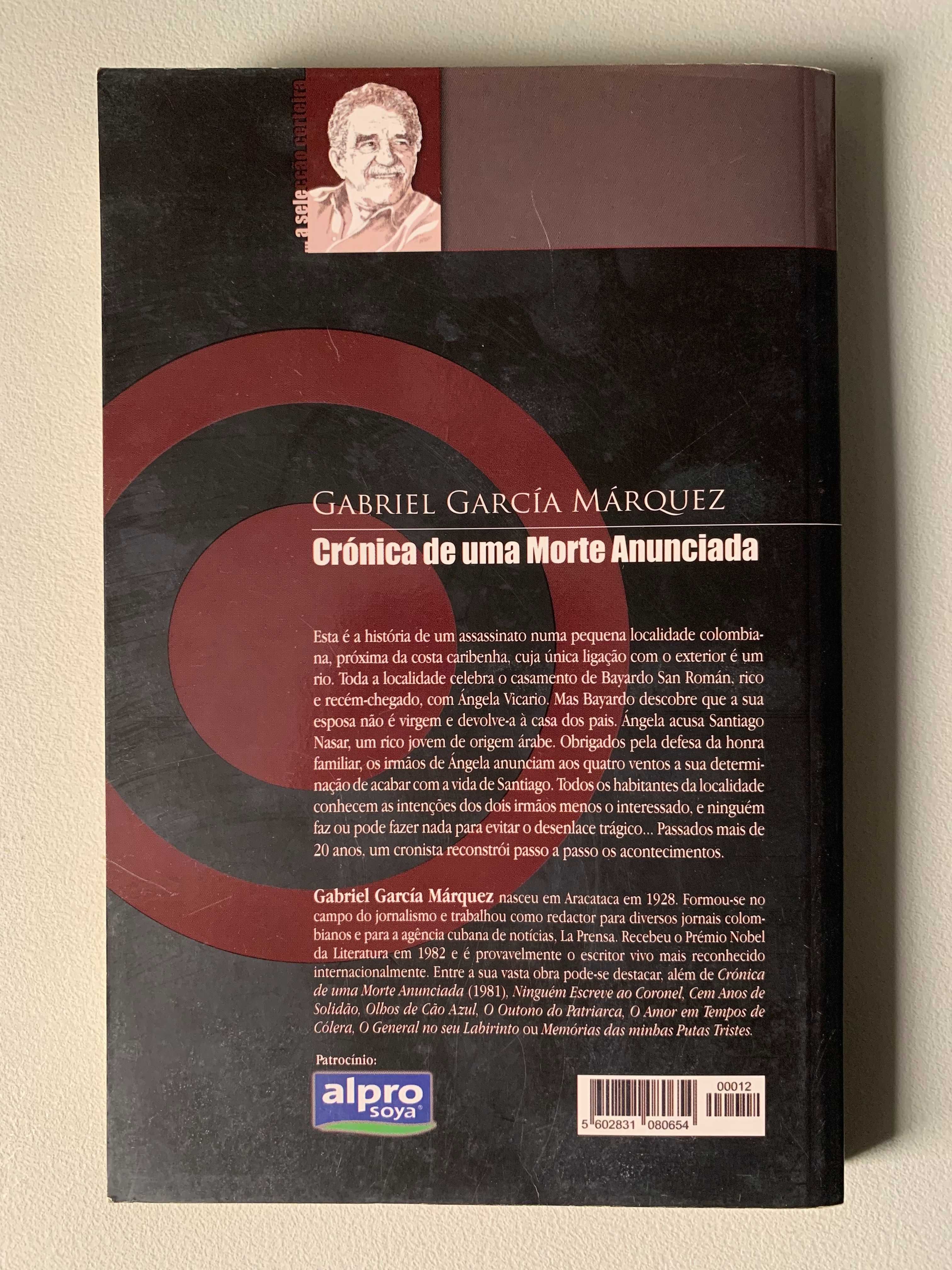 Crónica de Uma Morte Anunciada, de Gabriel Garcia Márquez